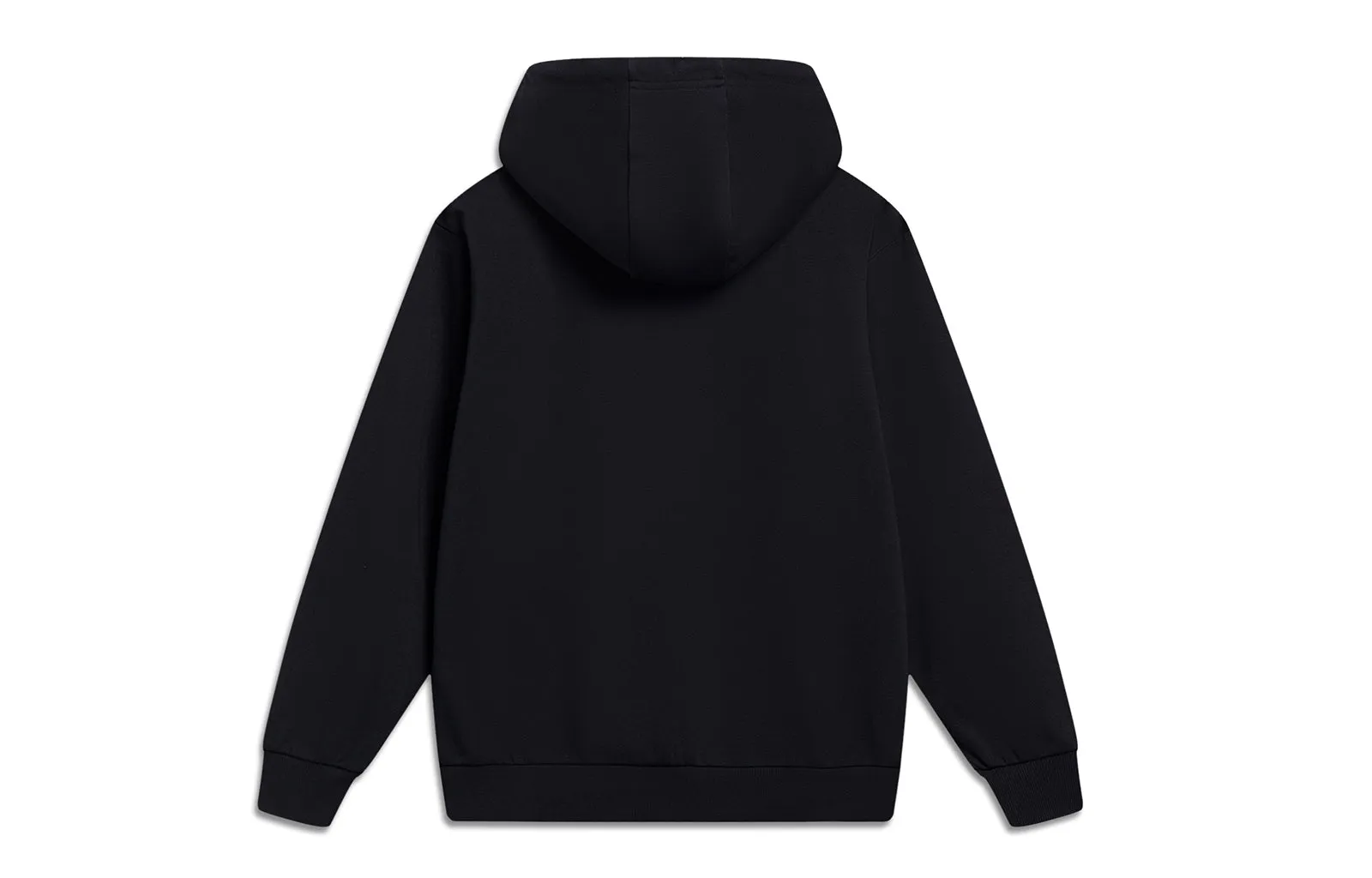 Li-Ning Essential Graphic Hoodie 'Black' AWDT601-1 sold by KicksCrew product image thumbnail 2