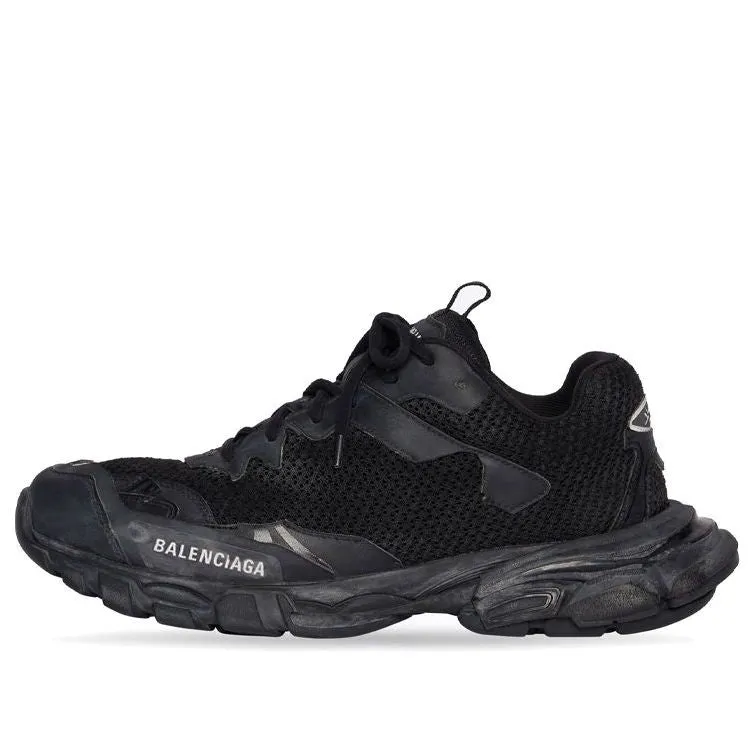 (WMNS) Balenciaga Track 3.0 Sneakers 'Black Mesh' 700873W3RF11090 sold by KicksCrew