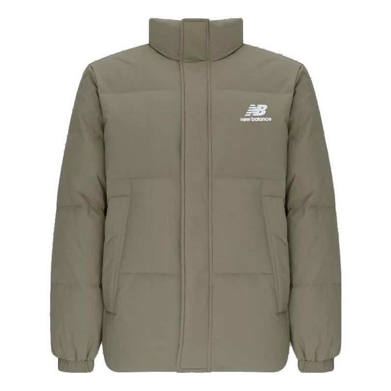 New Balance Logo Sports Down Jackets 'Green' AMJ24359-CGN sold by KicksCrew