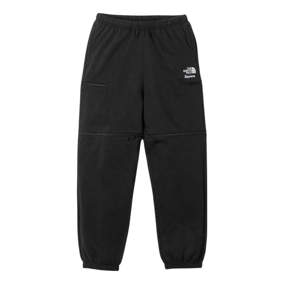 Supreme x The North Face Convertible Sweatpants 'Black' SUP-SS23-076 sold by KicksCrew
