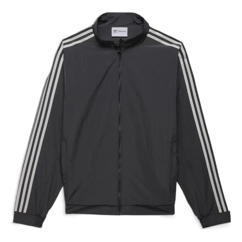 adidas originals x Pharrell Williams Shell Jacket 'Night Grey' HT9996 sold by KicksCrew