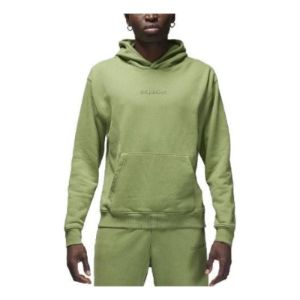 Air Jordan Wordmark Fleece Hoodie 'Sky J Light Olive' FJ1966-340 sold by KicksCrew