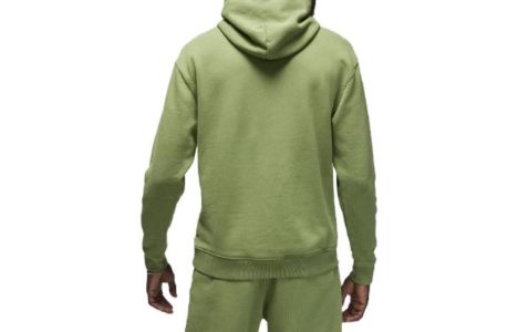 Air Jordan Wordmark Fleece Hoodie 'Sky J Light Olive' FJ1966-340 sold by KicksCrew