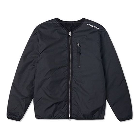 Converse Utility Reversible Sherpa Jacket 'Balck' 10019461A02 sold by KicksCrew