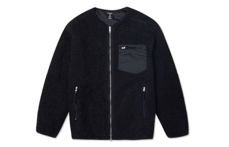 Converse Utility Reversible Sherpa Jacket 'Balck' 10019461A02 sold by KicksCrew