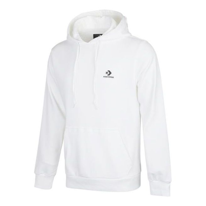 Converse Embroidered Star Chevron Pullover Hoodie FT 'White' 10020343-A24 sold by KicksCrew