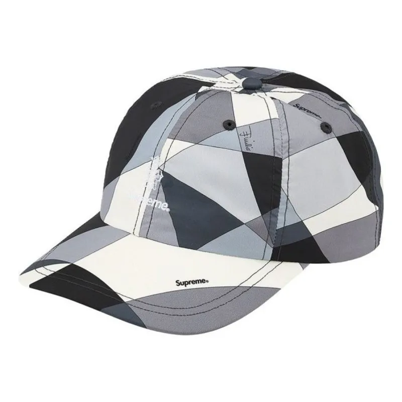 Supreme x Emilio Pucci 6-Panel 'Black White Grey' SUP-SS21-799 sold by KicksCrew