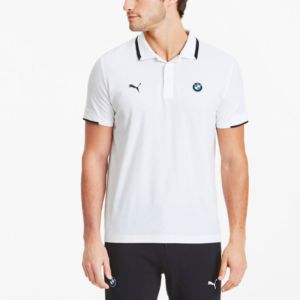 Puma x BMW Motorsport Polo Shirt 'White Black' 596101-02 sold by KicksCrew