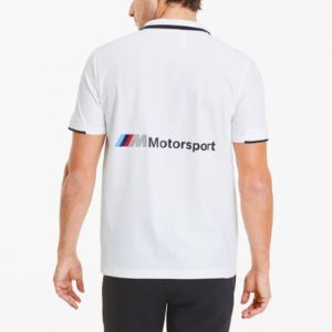 Puma x BMW Motorsport Polo Shirt 'White Black' 596101-02 sold by KicksCrew
