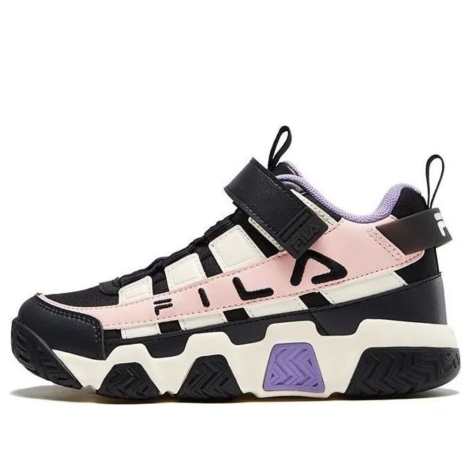 (GS) FILA Barricade Sneakers 'Black Pink White' K15B331204PNP sold by KicksCrew