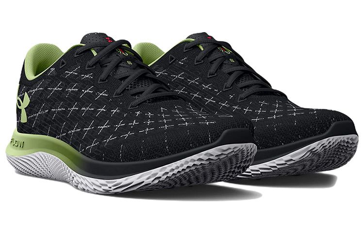 Under Armour Flow Velociti Wind 2 'Black Phosphor Green' 3024903-003 sold by KicksCrew product image thumbnail 3