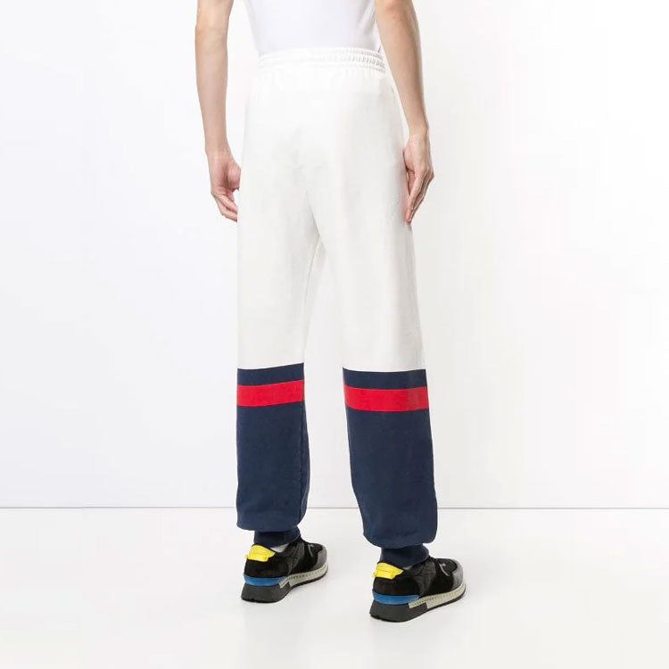 Gucci Interlocking G-patch Track Pant 'White Blue' 625403-XJCSU-9059 sold by KicksCrew product image thumbnail 3