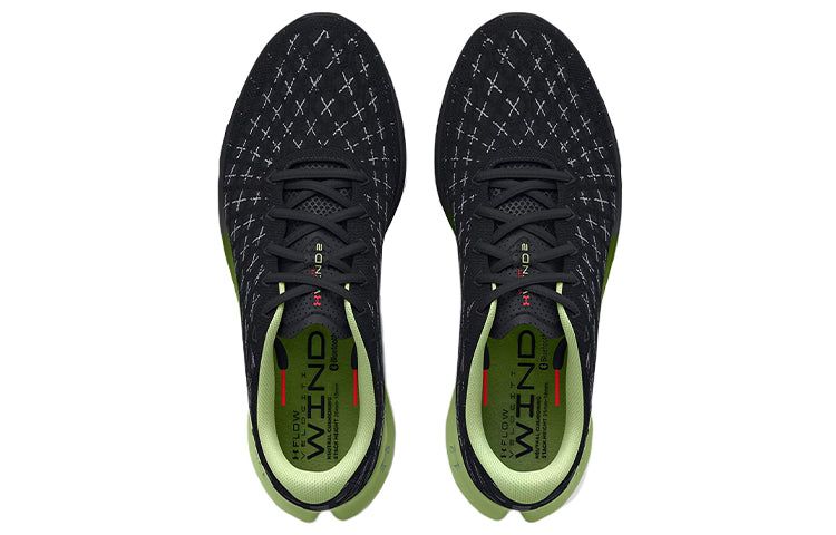 Under Armour Flow Velociti Wind 2 'Black Phosphor Green' 3024903-003 sold by KicksCrew product image thumbnail 4