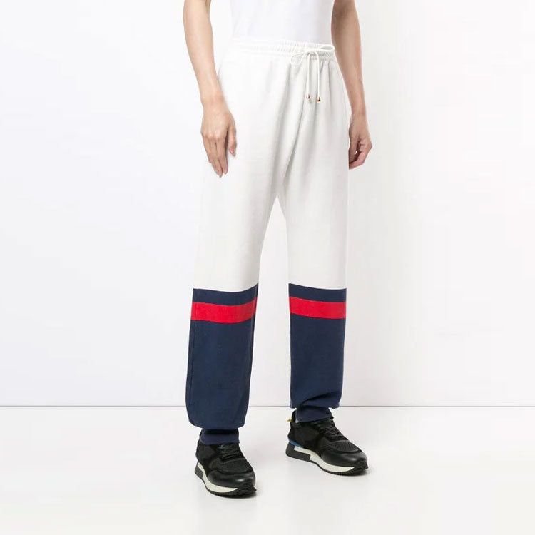 Gucci Interlocking G-patch Track Pant 'White Blue' 625403-XJCSU-9059 sold by KicksCrew product image thumbnail 4