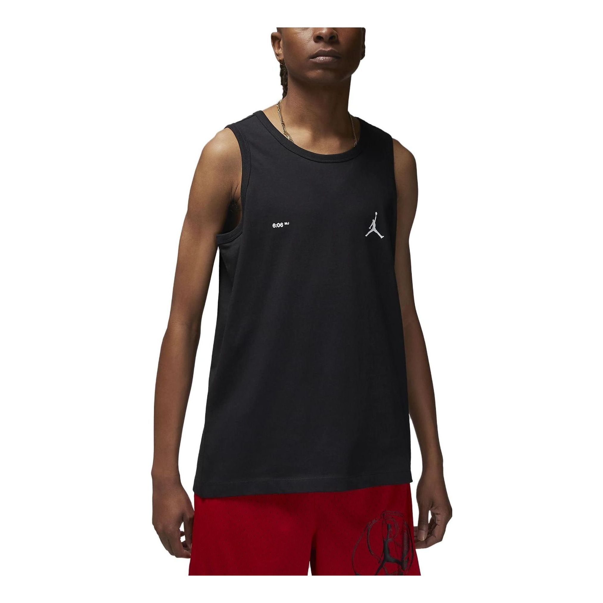 Air Jordan Sport Graphic Tank Top 'Black' DX9605-010 sold by KicksCrew