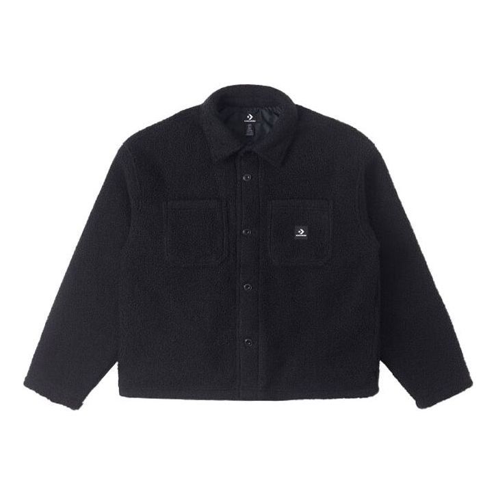 Converse Sherpa Seasonal Jacket 'Black' 10025268-A02 sold by KicksCrew