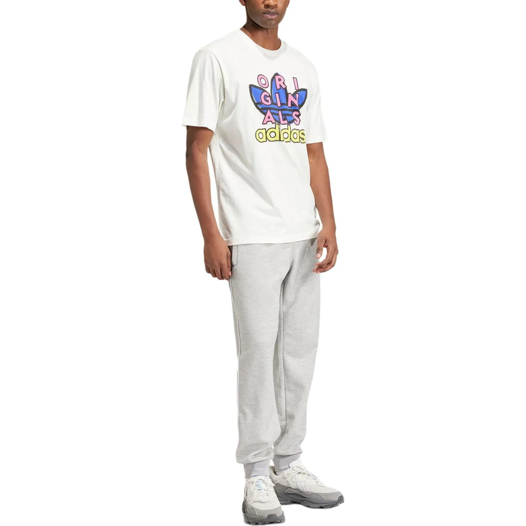 adidas Training Supply T-shirt 'Off White' IS2911 sold by KicksCrew product image thumbnail 4