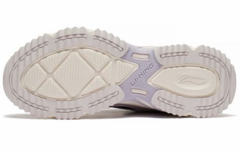 (WMNS) Li-Ning Casual Lightweight Low-Top Sneakers 'Beige Purple' ARLS022-3 sold by KicksCrew