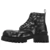 Balenciaga Strike Ankle Boots 'Washed Out Black Leather' 589338WBEF19010 sold by KicksCrew