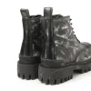 Balenciaga Strike Ankle Boots 'Washed Out Black Leather' 589338WBEF19010 sold by KicksCrew