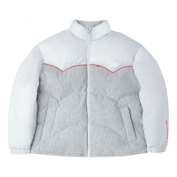 New Balance x Levis Windproof Down Jacket 'White Grey' 87274 sold by KicksCrew