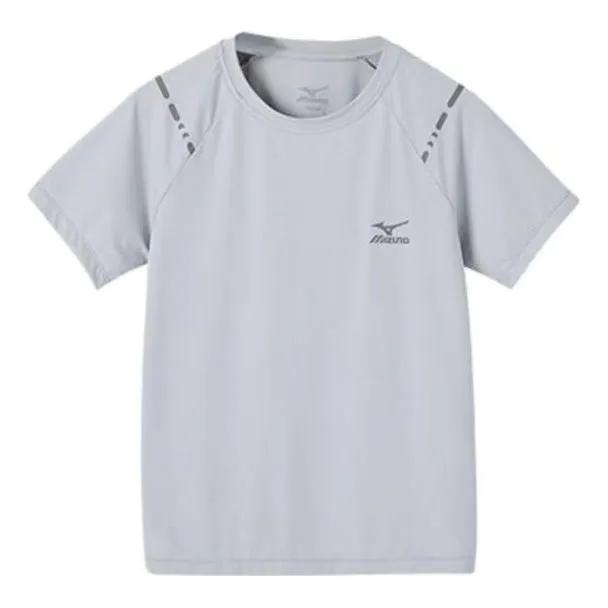 (GS) Mizuno Casual T-shirt 'Grey' T3036 sold by KicksCrew
