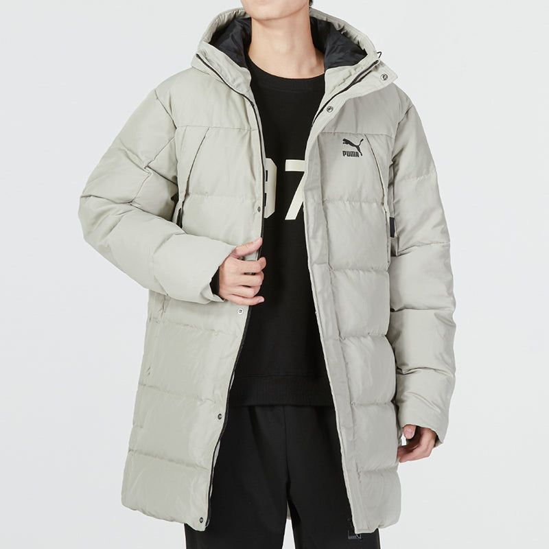 Puma Protective Hooded Down Coat 'Green' 535582-68 sold by KicksCrew product image thumbnail 3