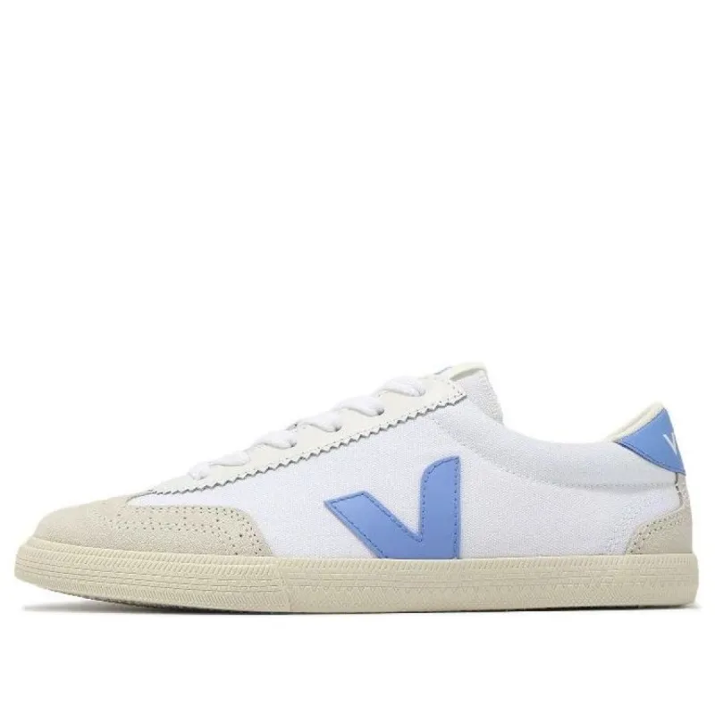 (WMNS) VEJA Volley Canvas 'White Aqua' VO0103648A sold by KicksCrew