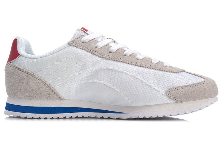 Li-Ning 3K Classic Retro Casual Sports Shoes 'White Grey' AGCQ109-1 sold by KicksCrew product image thumbnail 3