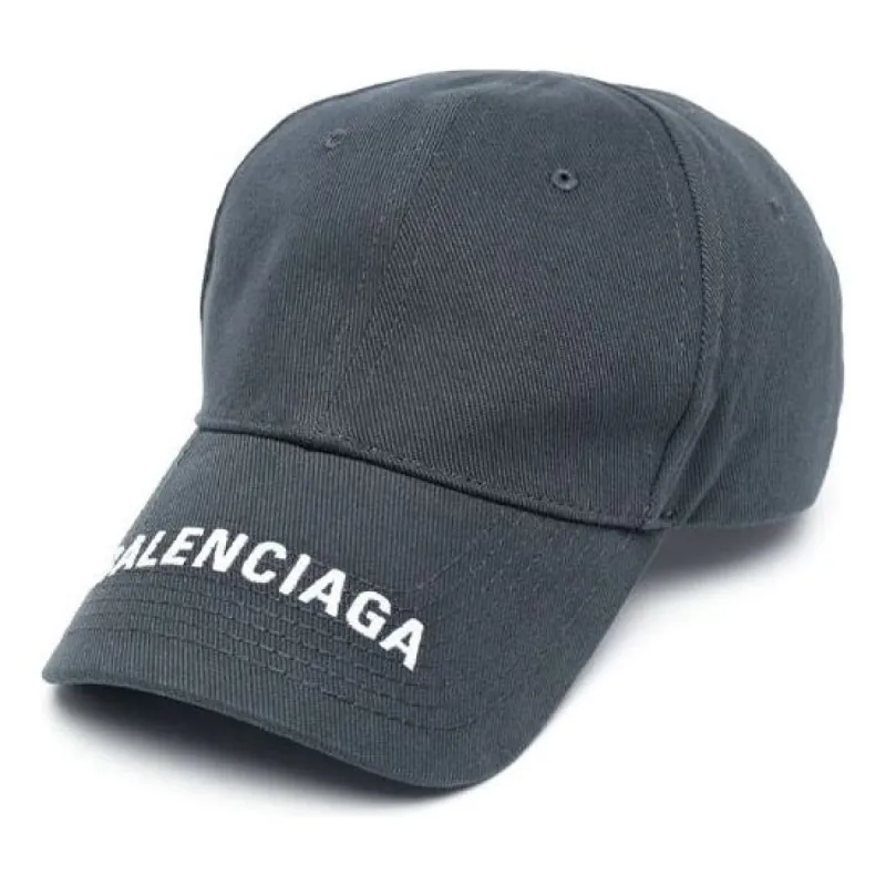 Balenciaga Logo Cap 'Grey' 541400410B21177 sold by KicksCrew