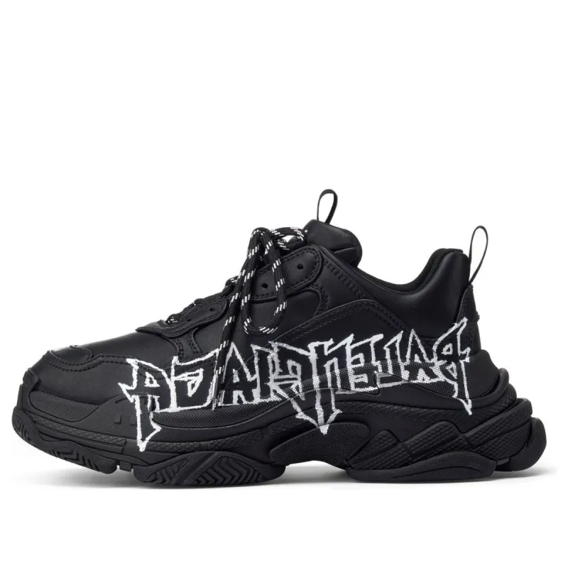Balenciaga Triple S Diy Metal 'Black White' 536737W2FAY1090 sold by KicksCrew