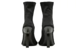 (WMNS) Balenciaga 110mm Stretch Heeled Boots 'Black' 656522W2DR01000 sold by KicksCrew