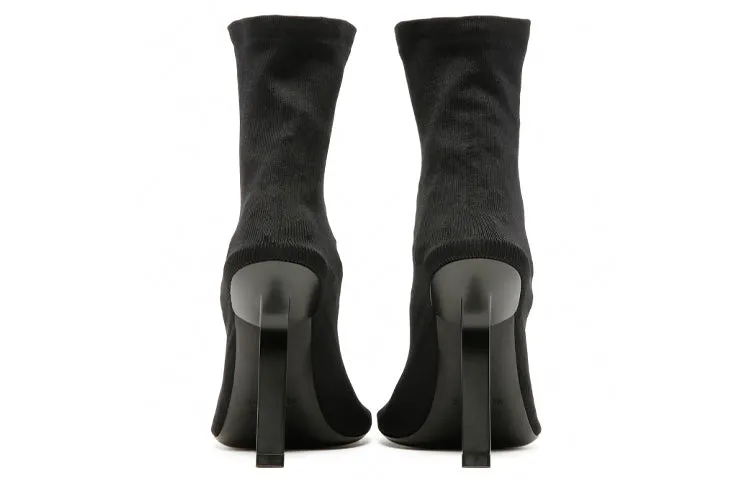 (WMNS) Balenciaga 110mm Stretch Heeled Boots 'Black' 656522W2DR01000 sold by KicksCrew product image thumbnail 4