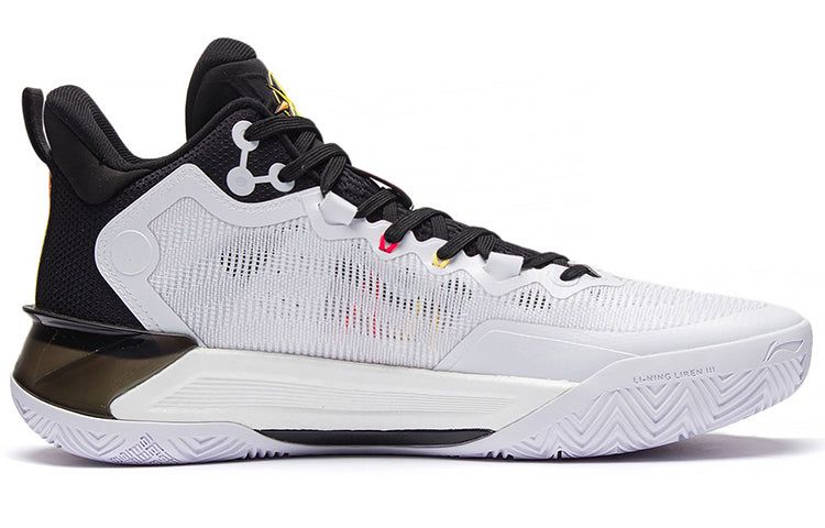 Li-Ning LiRen 3 'White Black Multi' ABAS091-1 sold by KicksCrew product image thumbnail 2