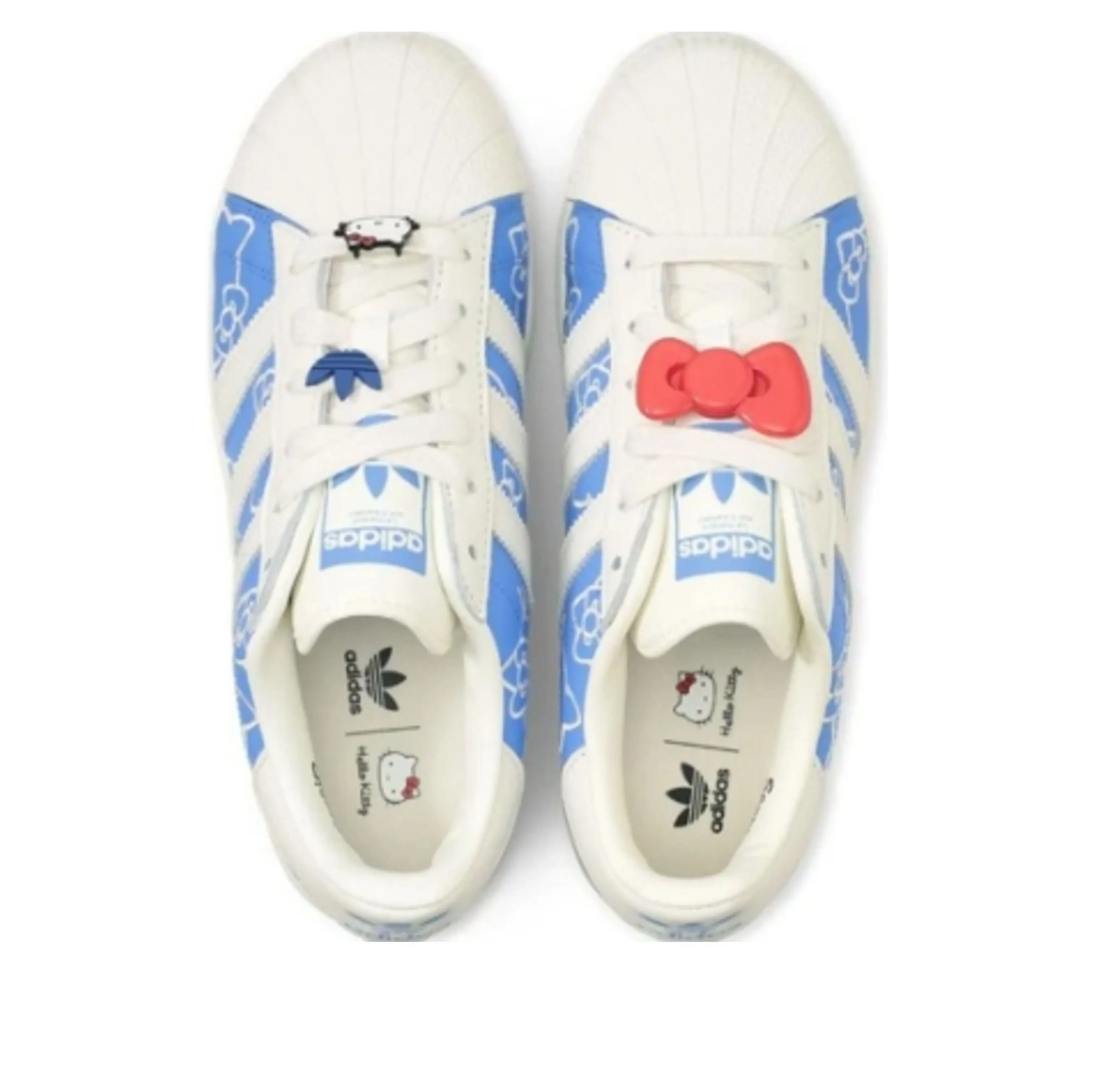 (WMNS) adidas x Hello Kitty Superstar XLG 'Blue White' IG4477 sold by KicksCrew product image thumbnail 4