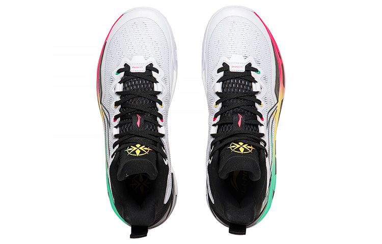 Li-Ning LiRen 3 'White Black Multi' ABAS091-1 sold by KicksCrew product image thumbnail 3