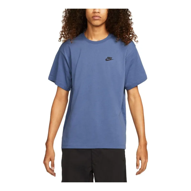 Nike Sportswear Logo T-Shirt 'Blue' DM6586-410 sold by KicksCrew