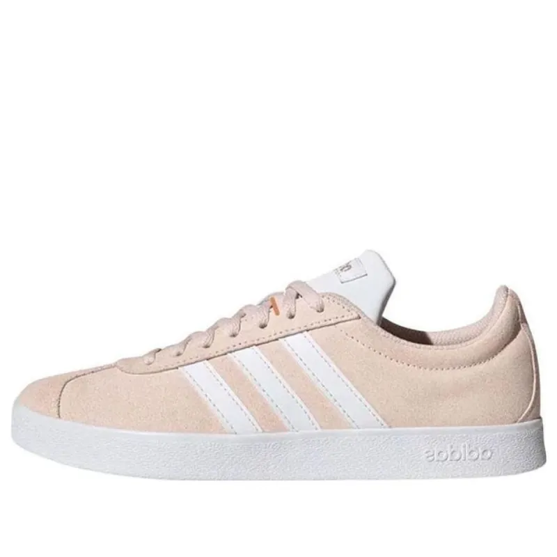 (WMNS) adidas VL Court 2.0 Suede 'Pink' H06114 sold by KicksCrew