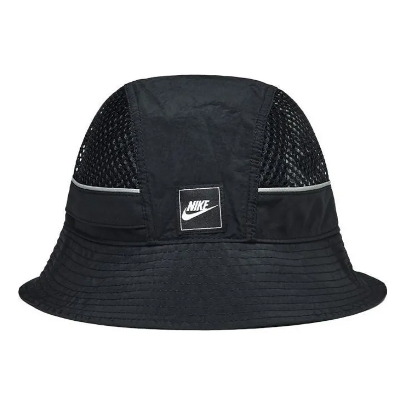Nike Bucket Cap 'Mesh Black Blue' BV3363 sold by KicksCrew