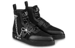 LOUIS VUITTON LV Creeper Ankle Boots 'Black' 1A54C6 sold by KicksCrew