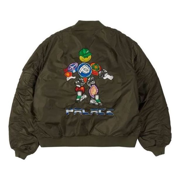 Palace X Pezlondon Pez Pezman Ma1 Jacket 'Olivegreen' P20JK115 sold by KicksCrew