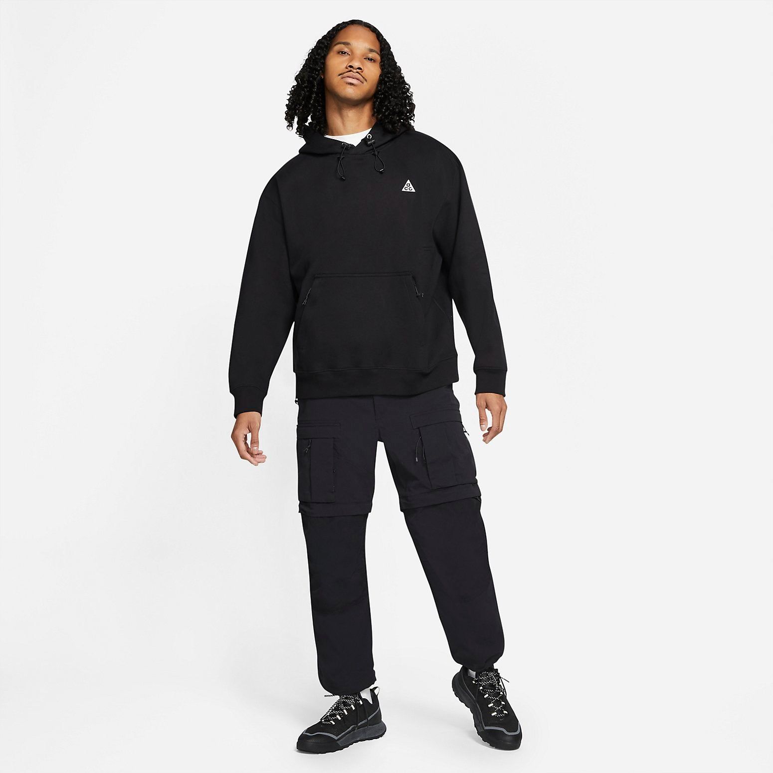 Nike ACG Fleece Hoodie 'Black' CW4538-013 sold by KicksCrew product image thumbnail 6