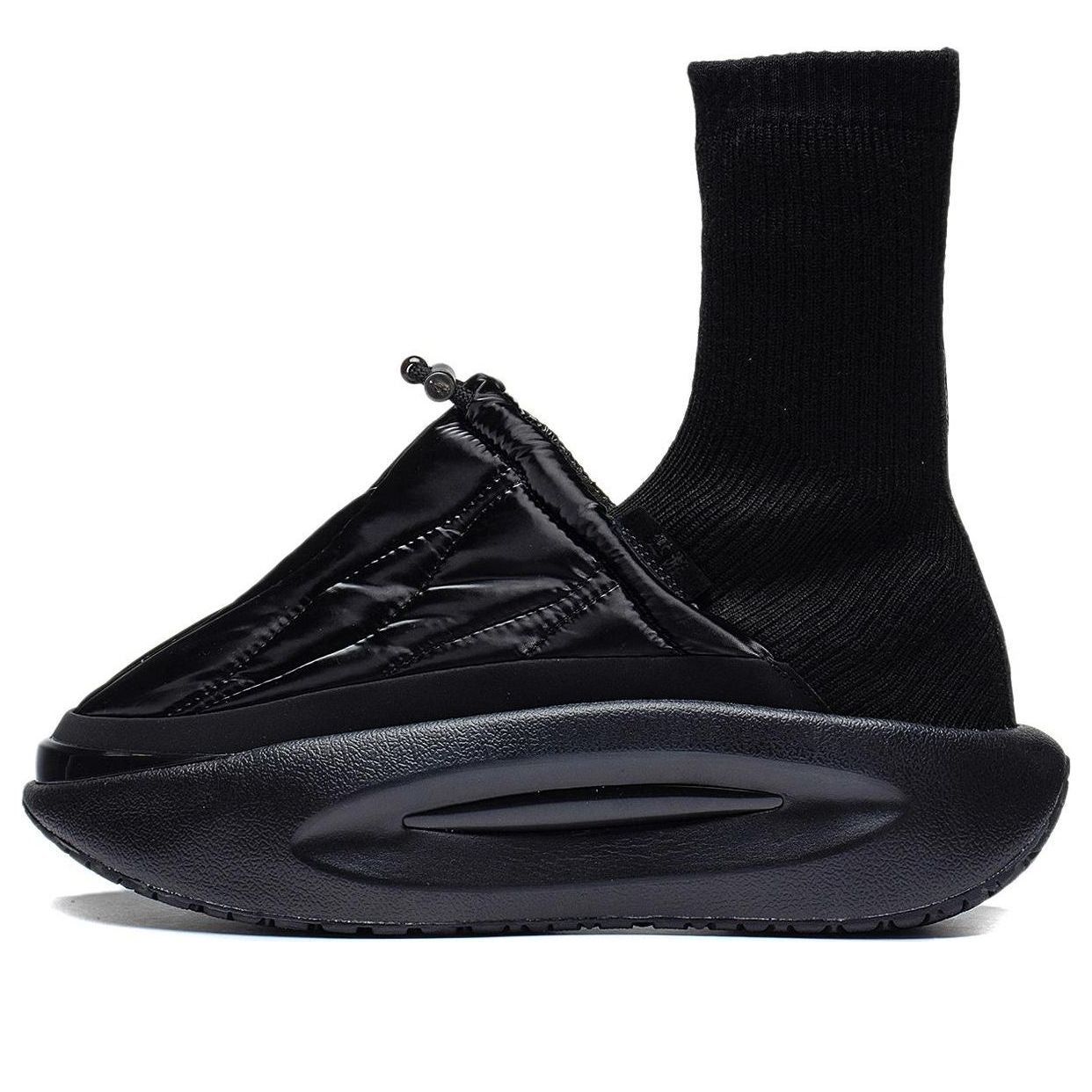 (WMNS) Li-Ning YunYou Fluffy High 'Black' AZGS146-6 sold by KicksCrew