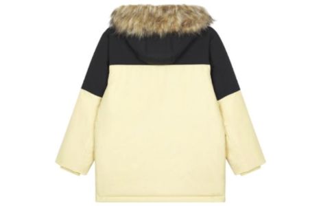 New Balance Color Block Down Jacket 'Yellow Black' AMJ23355-GO sold by KicksCrew