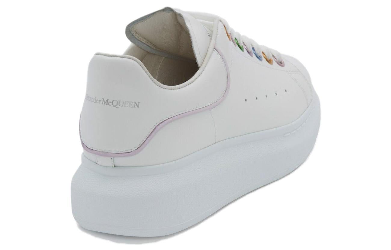 (WMNS) Alexander McQueen Oversized Sneakers 'White Metalic Eyelets' 685671WIB9W9035 sold by KicksCrew product image thumbnail 4