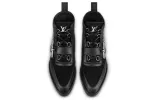 LOUIS VUITTON LV Creeper Ankle Boots 'Black' 1A54C6 sold by KicksCrew