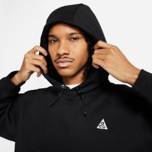 Nike ACG Fleece Hoodie 'Black' CW4538-013 sold by KicksCrew