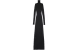 (WMNS) Balenciaga Seamless Flat Dress 'Black' 788288T52131000 sold by KicksCrew