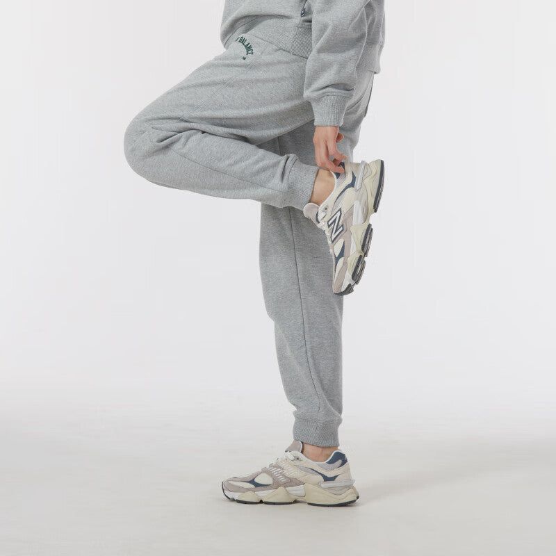 (WMNS) New Balance Wordmark Logo Jogging Pants 'Grey' AWP41310-GHM sold by KicksCrew product image thumbnail 4