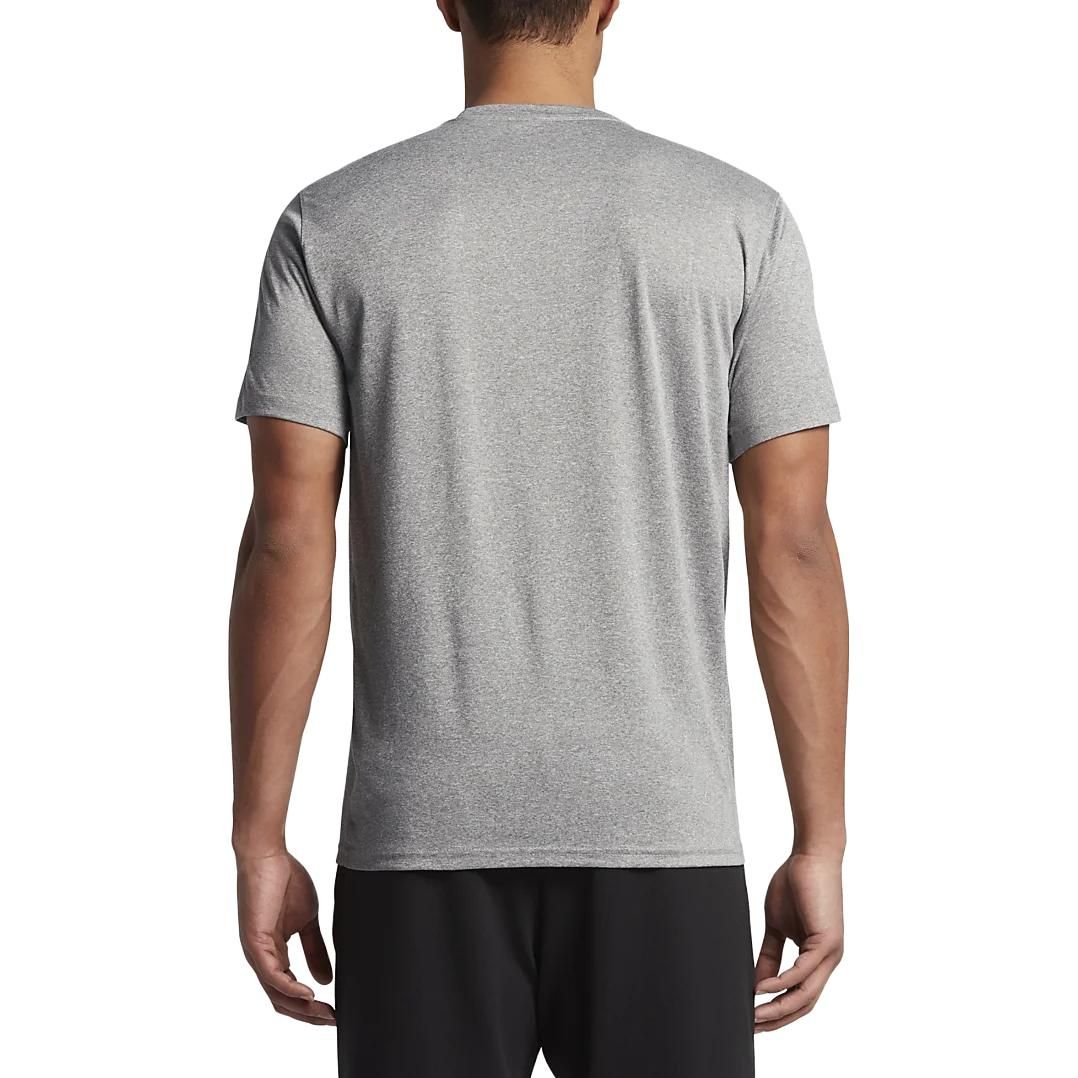Nike Dri-FIT Legend Short Sleeve Training T-Shirt 'Dark Heather Grey' 718834-063 sold by KicksCrew product image thumbnail 4